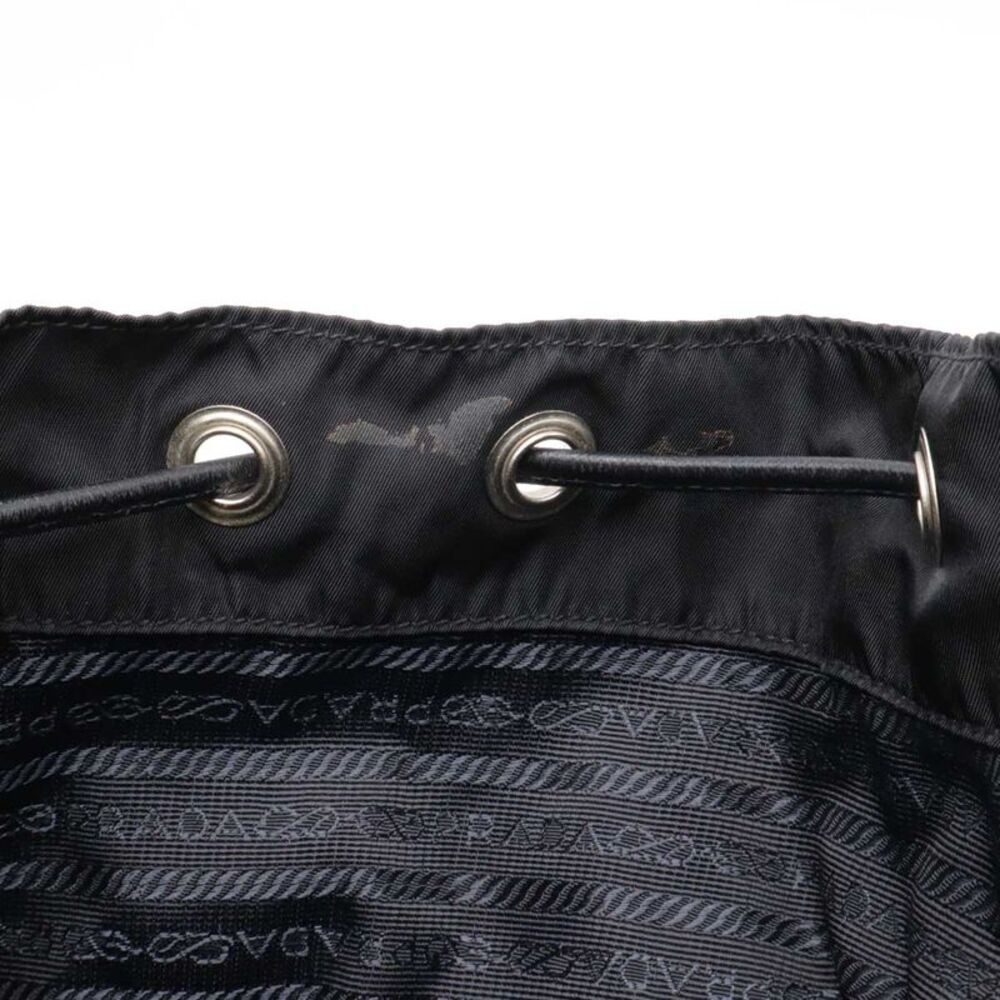 Prada Triangle Logo Nylon Backpack - image 7